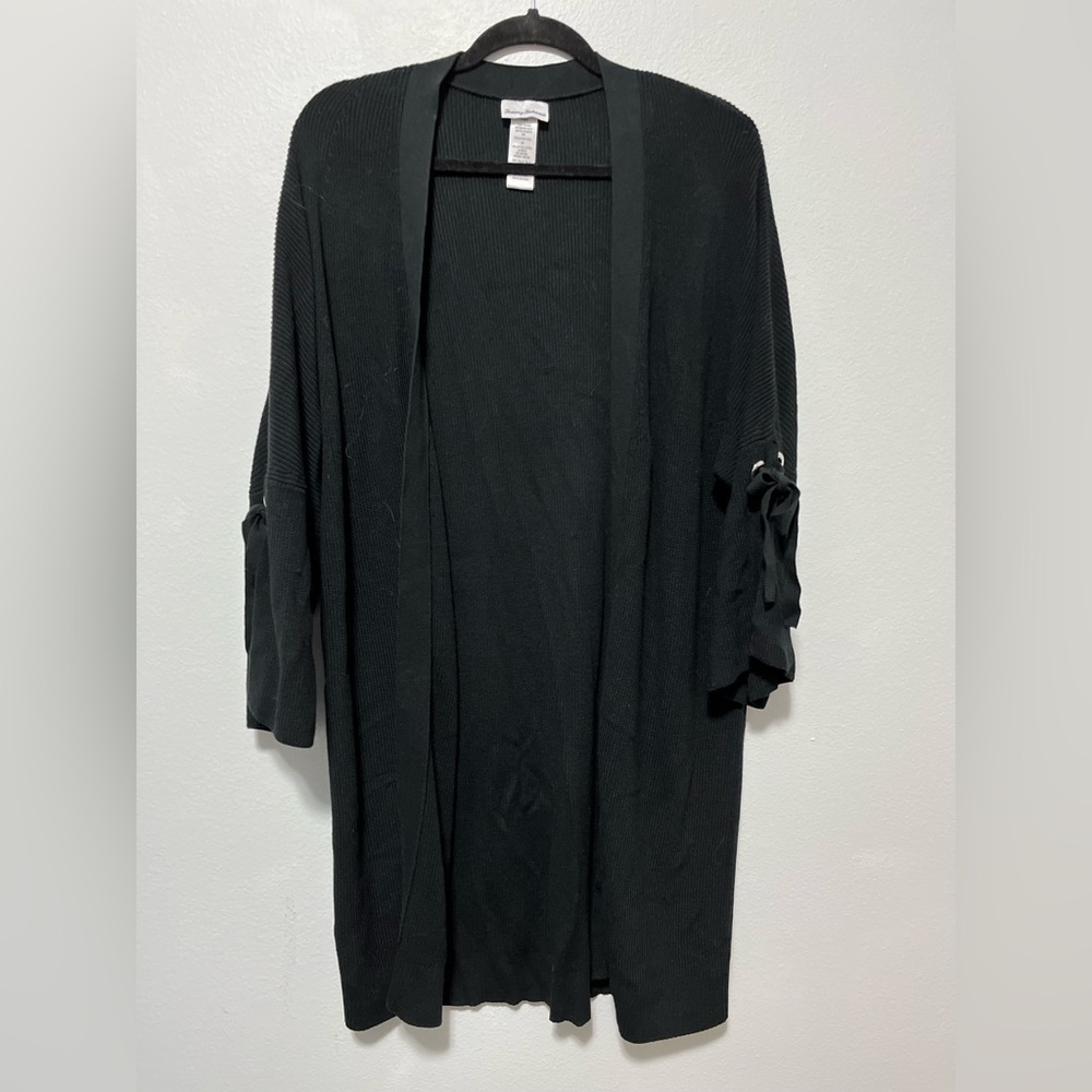 Black Tommy bahama open cardigan